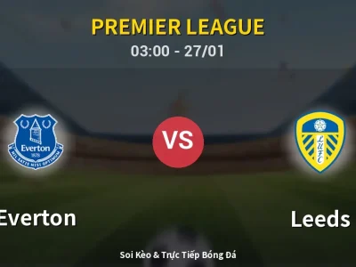 Kết Quả: Everton 1-1 Leeds – Highlight & Bàn Thắng | Premier League