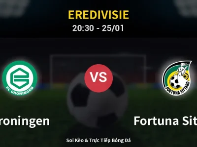 🔴 Trực Tiếp: Groningen 1-2 Fortuna Sittard – Link Xem Eredivisie (Full HD)
