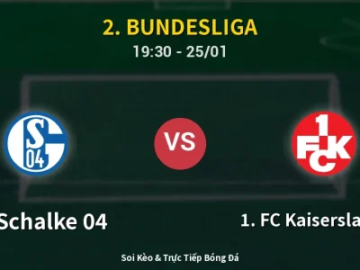 Kết Quả: FC Schalke 04 2-2 1. FC Kaiserslautern – Highlight & Bàn Thắng | 2. Bundesliga