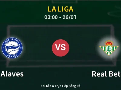 Kết Quả: Alaves 2-1 Real Betis – Highlight & Bàn Thắng | La Liga