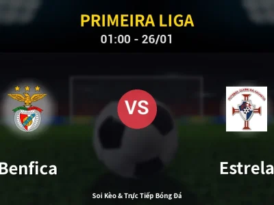 Kết Quả: Benfica 4-0 Estrela – Highlight & Bàn Thắng | Primeira Liga
