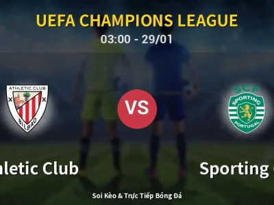 Kết Quả: Athletic Club 2-3 Sporting CP – Highlight & Bàn Thắng | UEFA Champions League