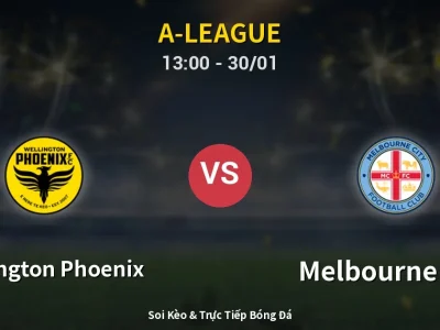 Kết Quả: Wellington Phoenix 2-2 Melbourne City – Highlight & Bàn Thắng | A-League