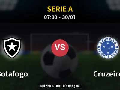 Kết Quả: Botafogo 4-0 Cruzeiro – Highlight & Bàn Thắng | Serie A