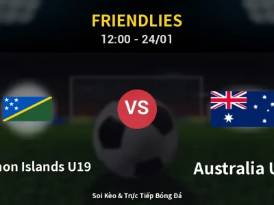 Kết Quả: Solomon Islands U19 1-3 Australia U17 – Highlight & Bàn Thắng | Friendlies