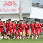 V.League 2026: Các đội bóng đồng loạt 'xông đất' sân tập mùng 4 Tết, sẵn sàng tăng tốc 1