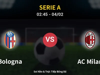 Kết Quả: Bologna 0-3 AC Milan – Highlight & Bàn Thắng | Serie A