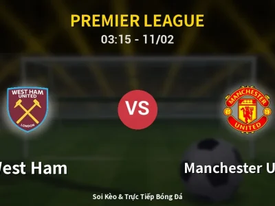 Kết Quả: West Ham 1-1 Manchester United – Highlight & Bàn Thắng | Premier League