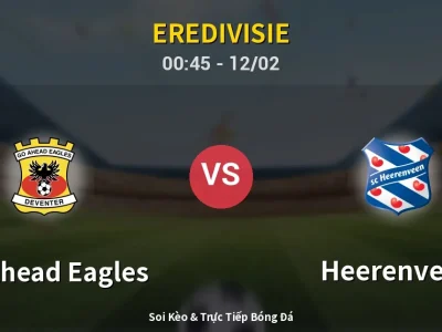 Kết Quả: GO Ahead Eagles 1-3 Heerenveen – Highlight & Bàn Thắng | Eredivisie