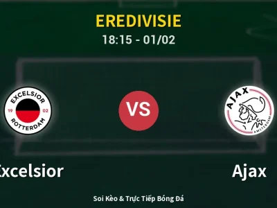 Kết Quả: Excelsior 2-2 Ajax – Highlight & Bàn Thắng | Eredivisie