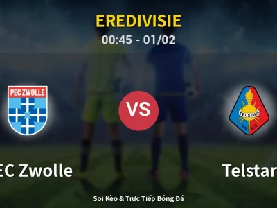 Kết Quả: PEC Zwolle 4-1 Telstar – Highlight & Bàn Thắng | Eredivisie