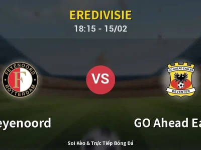 Kết Quả: Feyenoord 1-0 GO Ahead Eagles – Highlight & Bàn Thắng | Eredivisie