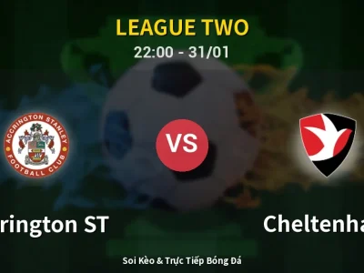 Soi Kèo Accrington ST vs Cheltenham – 22:00 31/01 | Nhận Định, Dự Đoán Tỷ Số
