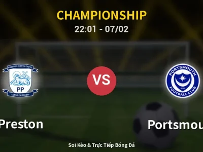 Soi Kèo Preston vs Portsmouth – 22:01 07/02 | Nhận Định, Dự Đoán Tỷ Số