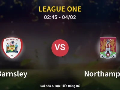 Kết Quả: Barnsley 2-2 Northampton – Highlight & Bàn Thắng | League One