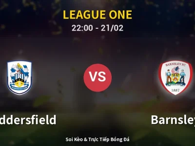 🔴 Trực Tiếp: Huddersfield 0-0 Barnsley – Link Xem League One (Full HD)
