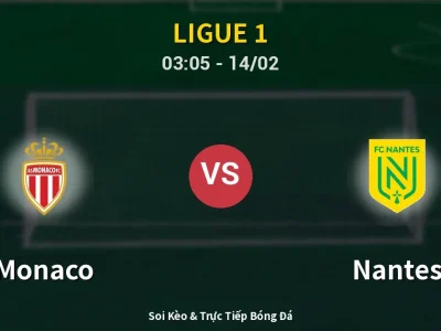 Kết Quả: Monaco 3-1 Nantes – Highlight & Bàn Thắng | Ligue 1