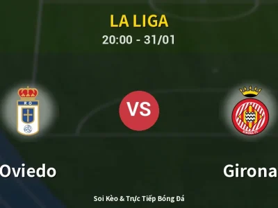 🔴 Trực Tiếp: Oviedo 1-0 Girona – Link Xem La Liga (Full HD)