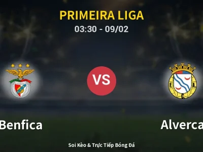Kết Quả: Benfica 2-1 Alverca – Highlight & Bàn Thắng | Primeira Liga