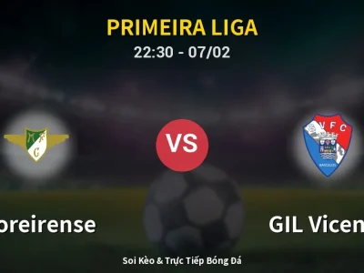 Soi Kèo Moreirense vs GIL Vicente – 22:30 07/02 | Nhận Định, Dự Đoán Tỷ Số