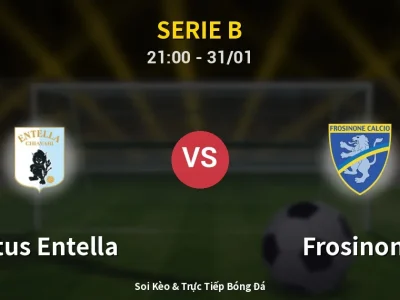 🔴 Trực Tiếp: Virtus Entella 0-0 Frosinone – Link Xem Serie B (Full HD)