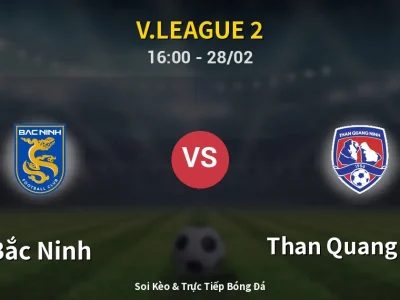 🔴 Trực Tiếp: Bắc Ninh 0-0 Than Quang Ninh – Link Xem V.League 2 (Full HD)
