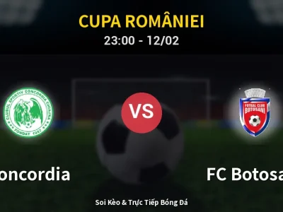 Soi Kèo Concordia vs FC Botosani – 23:00 12/02 | Nhận Định, Dự Đoán Tỷ Số