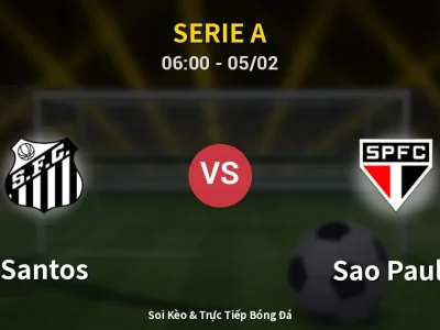 Kết Quả: Santos 1-1 Sao Paulo – Highlight & Bàn Thắng | Serie A