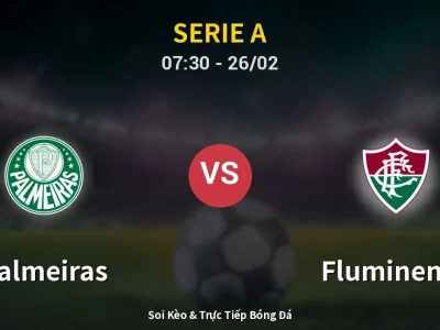 Kết Quả: Palmeiras 2-1 Fluminense – Highlight & Bàn Thắng | Serie A