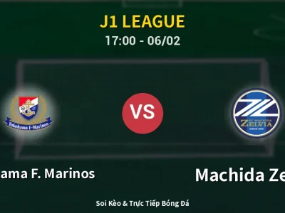 Kết Quả: Yokohama F. Marinos 2-3 Machida Zelvia – Highlight & Bàn Thắng | J1 League