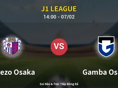 Kết Quả: Cerezo Osaka 0-0 Gamba Osaka – Highlight & Bàn Thắng | J1 League