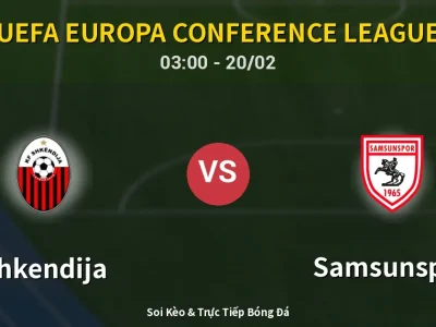 Kết Quả: Shkendija 0-1 Samsunspor – Highlight & Bàn Thắng | UEFA Europa Conference League