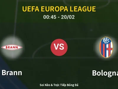 Kết Quả: Brann 0-1 Bologna – Highlight & Bàn Thắng | UEFA Europa League