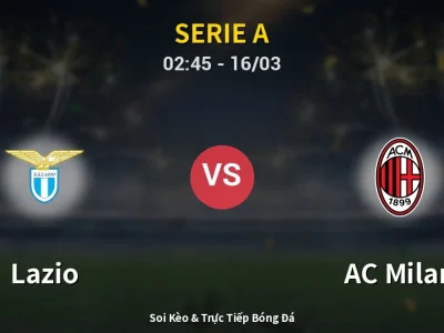 Kết Quả: Lazio 1-0 AC Milan – Highlight & Bàn Thắng | Serie A