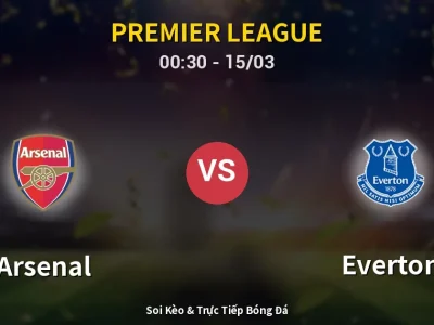 Kết Quả: Arsenal 2-0 Everton – Highlight & Bàn Thắng | Premier League
