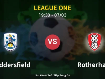 Kết Quả: Huddersfield 1-0 Rotherham – Highlight & Bàn Thắng | League One