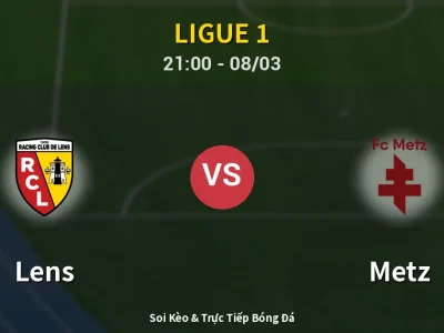 Soi Kèo Lens vs Metz – 21:00 08/03 | Nhận Định, Dự Đoán Tỷ Số