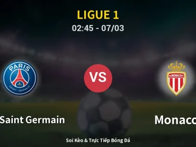 Kết Quả: Paris Saint Germain 1-3 Monaco – Highlight & Bàn Thắng | Ligue 1