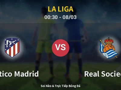 Kết Quả: Atletico Madrid 3-2 Real Sociedad – Highlight & Bàn Thắng | La Liga