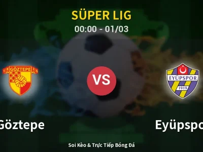 Kết Quả: Göztepe 0-0 Eyüpspor – Highlight & Bàn Thắng | Süper Lig