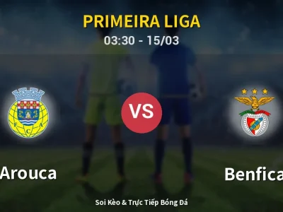 Kết Quả: Arouca 1-2 Benfica – Highlight & Bàn Thắng | Primeira Liga