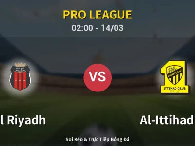 Kết Quả: Al Riyadh 3-1 Al-Ittihad FC – Highlight & Bàn Thắng | Pro League