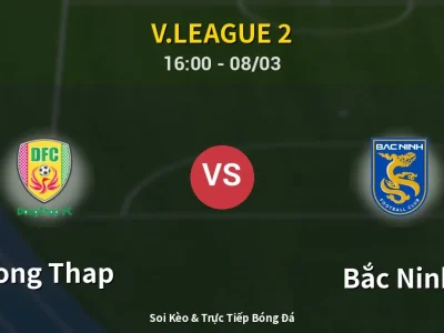 Kết Quả: Dong Thap 0-1 Bắc Ninh – Highlight & Bàn Thắng | V.League 2