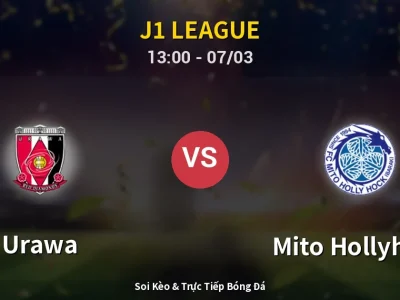 Kết Quả: Urawa 2-0 Mito Hollyhock – Highlight & Bàn Thắng | J1 League