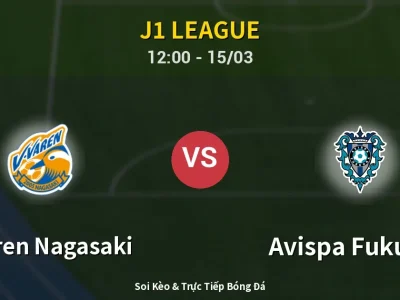 Kết Quả: V-varen Nagasaki 1-0 Avispa Fukuoka – Highlight & Bàn Thắng | J1 League