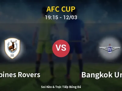 🔴 Trực Tiếp: Tampines Rovers 1-2 Bangkok United – Link Xem AFC Cup (Full HD)