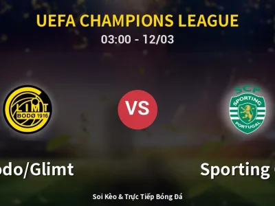 Kết Quả: Bodo/Glimt 3-0 Sporting CP – Highlight & Bàn Thắng | UEFA Champions League