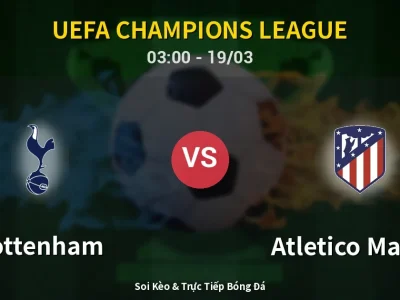 Kết Quả: Tottenham 3-2 Atletico Madrid – Highlight & Bàn Thắng | UEFA Champions League