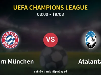 Kết Quả: Bayern München 4-1 Atalanta – Highlight & Bàn Thắng | UEFA Champions League
