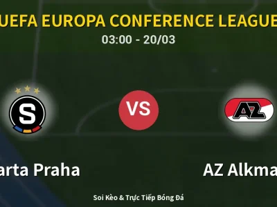 Kết Quả: Sparta Praha 0-4 AZ Alkmaar – Highlight & Bàn Thắng | UEFA Europa Conference League